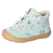Load image into Gallery viewer, RICOSTA - 1200502/111 - DOTS Lace up Boot - Turquoise (Butterflies)