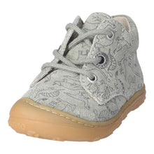 Load image into Gallery viewer, RICOSTA - 1200502/532 - DOTS Lace up Boot - Green (Dinosaurs)