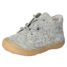 Load image into Gallery viewer, RICOSTA - 1200502/532 - DOTS Lace up Boot - Green (Dinosaurs)