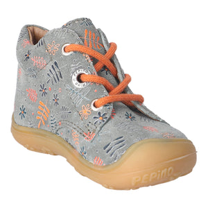 RICOSTA - 1200502/571 - DOTS Lace up Boot - Grey multi