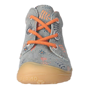 RICOSTA - 1200502/571 - DOTS Lace up Boot - Grey multi