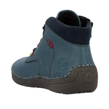 Load image into Gallery viewer, RIEKER - 52544-14 -  LACE UP/ZIP BOOT - Blue multi