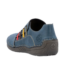 Load image into Gallery viewer, RIEKER - 52560-14 - SLIP ON SHOE - Blue Multi (NEW IN)
