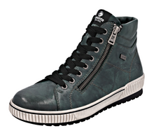 Load image into Gallery viewer, REMONTE - D0772-54 - ZIP/LACE BOOT - Water Resistant - Olive/Peacock