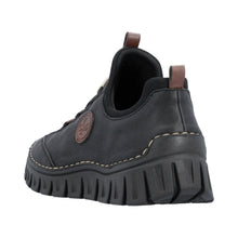 Load image into Gallery viewer, RIEKER - L57550-00 - SLIP ON SHOE/TRAINER - Black Multi (NEW IN)