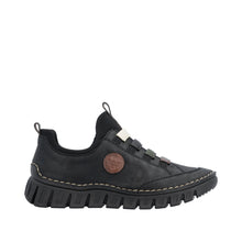 Load image into Gallery viewer, RIEKER - L57550-00 - SLIP ON SHOE/TRAINER - Black Multi (NEW IN)