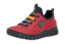 Load image into Gallery viewer, RIEKER - 57550-33 - SLIP ON SHOE/TRAINER - Red Multi (NEW IN)