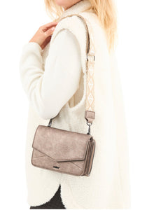 RIEKER - H1125-90 - CROSS BODY BAG - Metallic Platinum