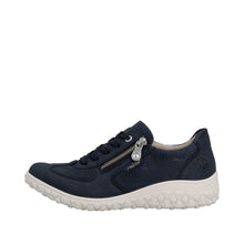 Load image into Gallery viewer, RIEKER - 59501-14 - LACE UP/ZIP - Navy (Wide)