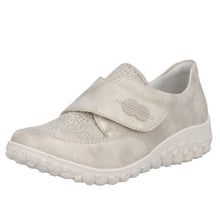 Load image into Gallery viewer, RIEKER - 59552-62 - STRAP SHOE - Cream Metallic