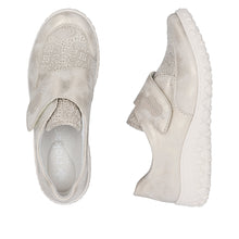 Load image into Gallery viewer, RIEKER - 59552-62 - STRAP SHOE - Cream Metallic