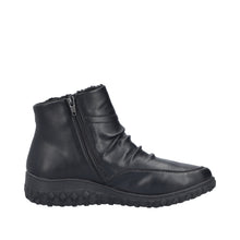 Load image into Gallery viewer, RIEKER - 59585-01 - ZIP ANKLE BOOT - Black