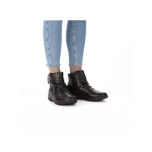 Load image into Gallery viewer, RIEKER - 59585-01 - ZIP ANKLE BOOT - Black
