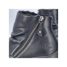 Load image into Gallery viewer, RIEKER - 59585-01 - ZIP ANKLE BOOT - Black