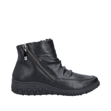Load image into Gallery viewer, RIEKER - 59585-01 - ZIP ANKLE BOOT - Black