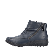 Load image into Gallery viewer, RIEKER - 59585-14 - ZIP ANKLE BOOT - Navy Blue