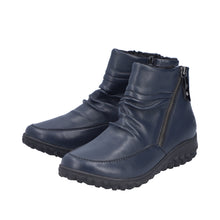 Load image into Gallery viewer, RIEKER - 59585-14 - ZIP ANKLE BOOT - Navy Blue