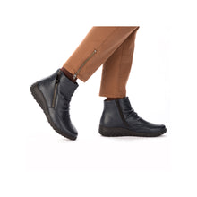Load image into Gallery viewer, RIEKER - 59585-14 - ZIP ANKLE BOOT - Navy Blue
