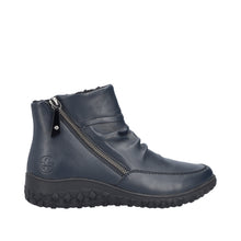 Load image into Gallery viewer, RIEKER - 59585-14 - ZIP ANKLE BOOT - Navy Blue