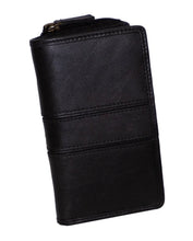 Load image into Gallery viewer, Tulip - Zip around PURSE - Black (RRP £30)