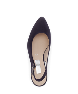 GABOR (HELMSDALE) - 61.540.16 - SLING BACK SHOE - Suede Leather - Navy