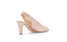Load image into Gallery viewer, GABOR - 61.800.10 - PEEP TOE SLING BACK SHOE - Suede Leather - Blush