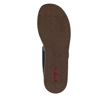 Load image into Gallery viewer, RIEKER - 62950-14 - WEDGE STRAP SANDAL - Navy