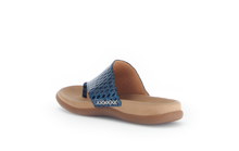 Load image into Gallery viewer, GABOR - 63.700.99 - LANZAROTE SLIP ON MULE - Blue Patent
