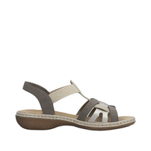 Load image into Gallery viewer, RIEKER - 65918-64 - SANDAL - Grey multi
