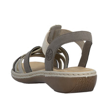 Load image into Gallery viewer, RIEKER - 65918-64 - SANDAL - Grey multi
