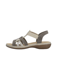 Load image into Gallery viewer, RIEKER - 65918-64 - SANDAL - Grey multi