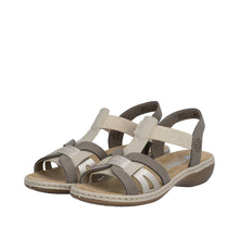 Load image into Gallery viewer, RIEKER - 65918-64 - SANDAL - Grey multi