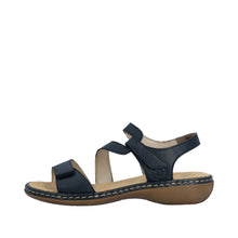 Load image into Gallery viewer, RIEKER - 659C7-16 - SANDAL - Navy
