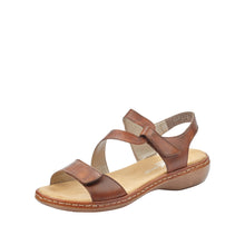 Load image into Gallery viewer, RIEKER - 659C7-24 - SANDAL - Tan