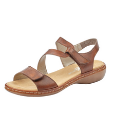 Load image into Gallery viewer, RIEKER - 659C7-24 - SANDAL - Tan