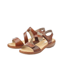 Load image into Gallery viewer, RIEKER - 659C7-24 - SANDAL - Tan