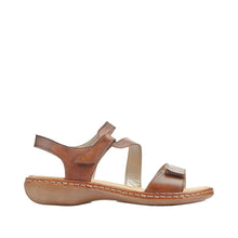 Load image into Gallery viewer, RIEKER - 659C7-24 - SANDAL - Tan
