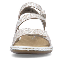 Load image into Gallery viewer, RIEKER - 659C7-81 - SANDAL - White (Beige crackle)