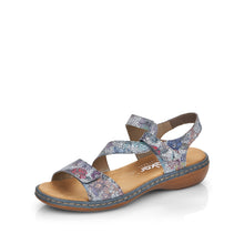Load image into Gallery viewer, RIEKER - 659C7-90 - SANDAL - Blue multi