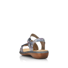 Load image into Gallery viewer, RIEKER - 659C7-90 - SANDAL - Blue multi
