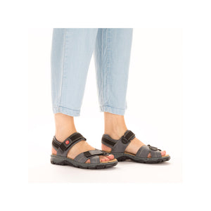 RIEKER - 68851-14 - WALKING SANDAL - Blue