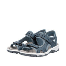 Load image into Gallery viewer, RIEKER - 68866-12 - WALKING SANDAL - Blue