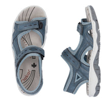 Load image into Gallery viewer, RIEKER - 68866-12 - WALKING SANDAL - Blue