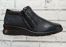 Load image into Gallery viewer, RIEKER - L4883-14 - ZIP ANKLE BOOT - Navy Blue