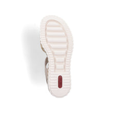 Load image into Gallery viewer, RIEKER - 69176-62 - WEDGE SANDAL - Ginger/Sand Multi