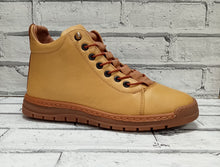 Load image into Gallery viewer, BRISTOL - ZIP/LACE BOOT - MUSTARD