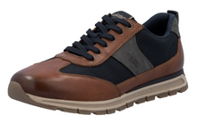 Load image into Gallery viewer, RIEKER - B0507-24 - MENS LACE-UP/ZIP TRAINER/SHOE - Brown multi