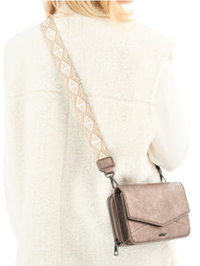 RIEKER - H1125-90 - CROSS BODY BAG - Metallic Platinum