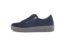Load image into Gallery viewer, GABOR (Wisdom) - 73.334.18 - LACE UP/ZIP SNEAKER STYLE TRAINER/SHOE - Navy Blue
