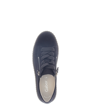 Load image into Gallery viewer, GABOR (Wisdom) - 73.334.18 - LACE UP/ZIP SNEAKER STYLE TRAINER/SHOE - Navy Blue